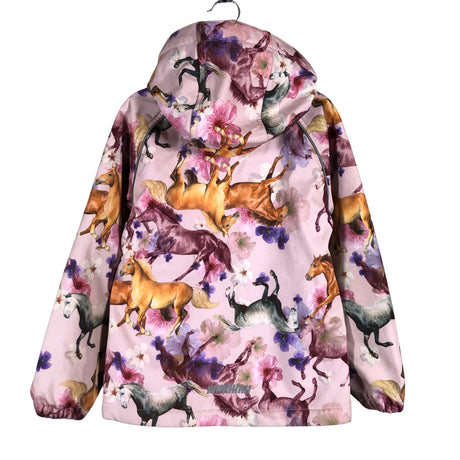 Tyttöjen Name It - Softshell-takki, koko 122 - 128 - Vaaleanpunainen (2)