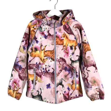 Tyttöjen Name It - Softshell-takki, koko 122 - 128 - Vaaleanpunainen ()