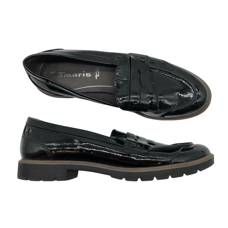 Naisten Tamaris - Loaferit, koko 39 - Musta ()