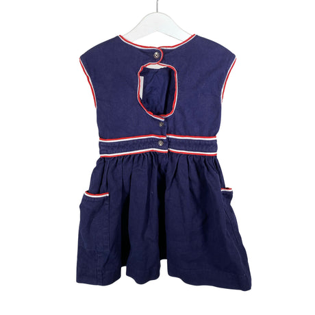 Tyttöjen Tommy Hilfiger - Kangasmekko, koko 98 - 104 - Sininen (2)