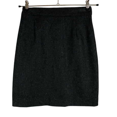 Naisten Benetton - Suora hame, koko 36 - Harmaa ()