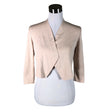Naisten Comma - Neulebolero, koko 38 - Beige ()