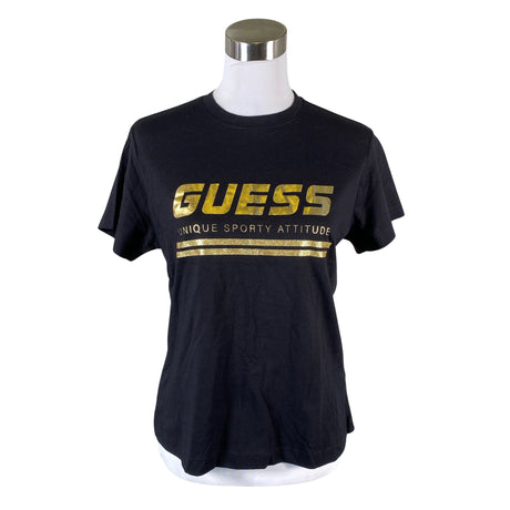 Naisten Guess - T-paita, koko 40 - Musta ()