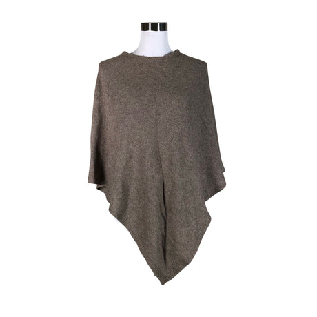 Naisten Cashmere - Poncho, koko 38 - Harmaa ()