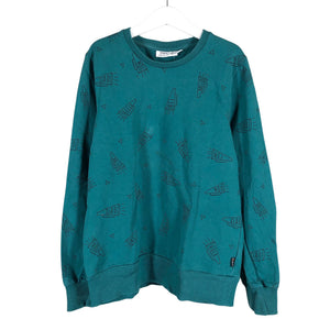 Unisex me&i - Collegepaita, koko 146 - 152 - Vihreä (1)
