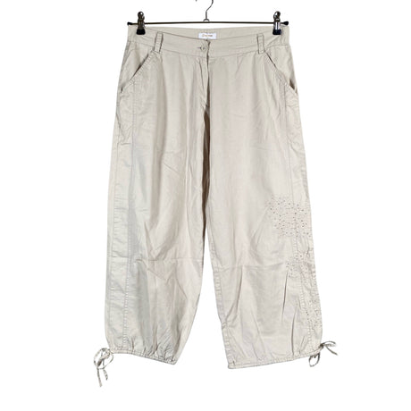 Naisten Repeat - Kangashousut, koko 38 - Beige ()