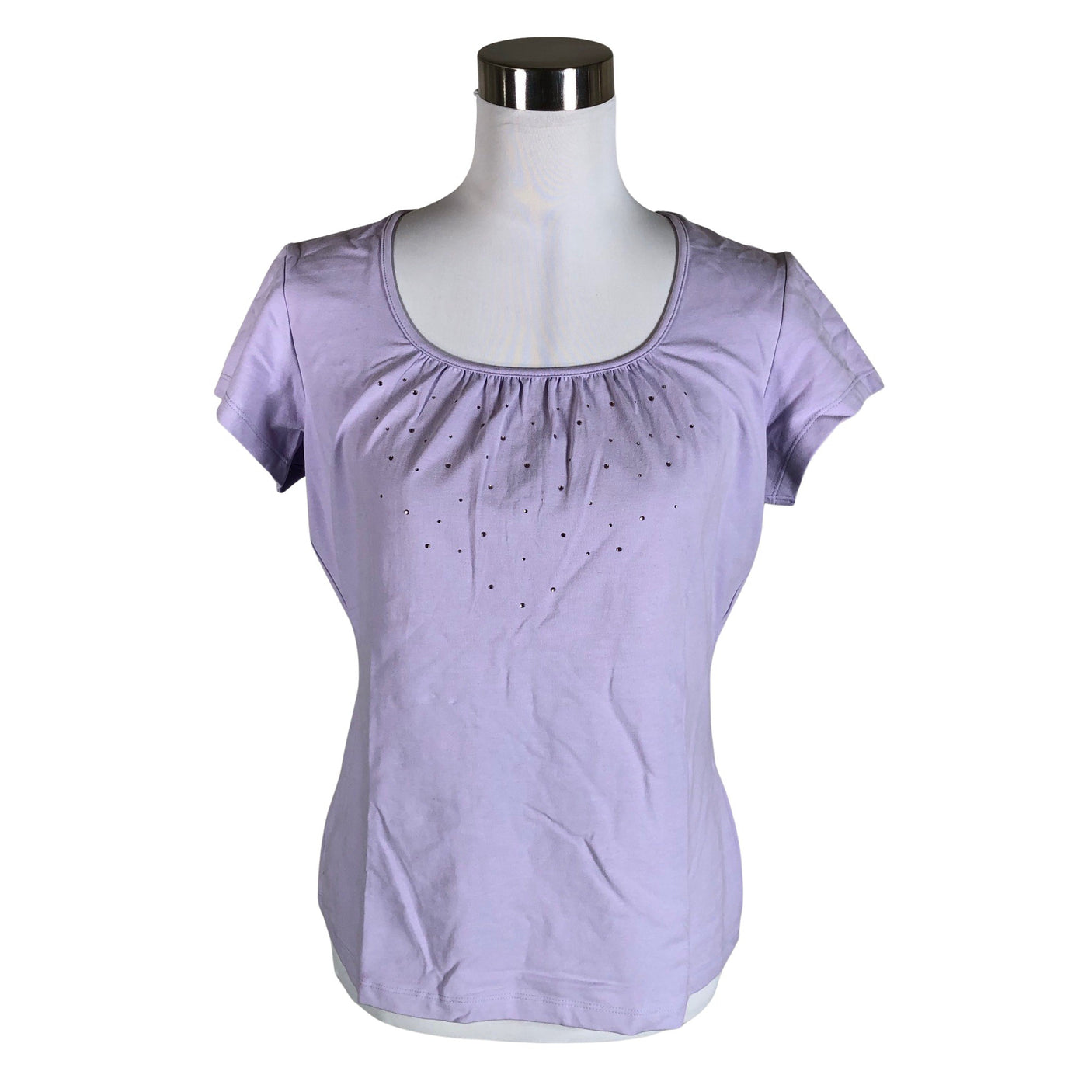 Naisten Your Face - T-paita, koko 40 - Violetti (1)