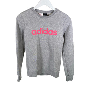 Unisex Adidas - Collegepaita, koko 158 - 164 - Harmaa (1)