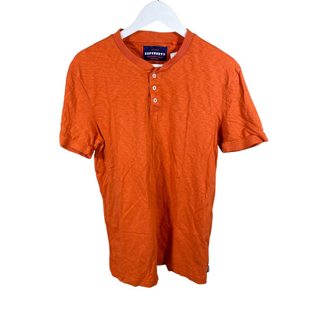 Miesten Superdry - T-paita, koko XL - Oranssi ()