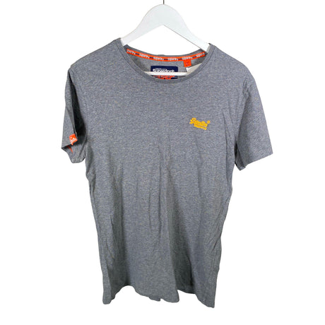 Miesten Superdry - T-paita, koko L - Harmaa ()