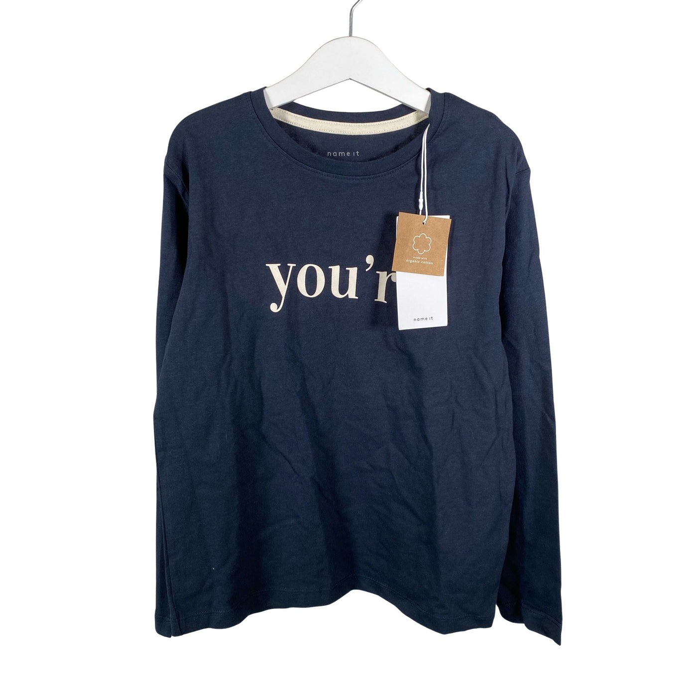 Unisex Name It - Trikoopaita, koko 134 - 140 - Sininen (1)