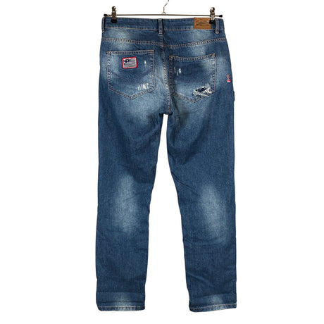 Naisten Superdry - Farkut, koko W28 - Sininen (2)