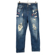 Naisten Superdry - Farkut, koko W28 - Sininen ()