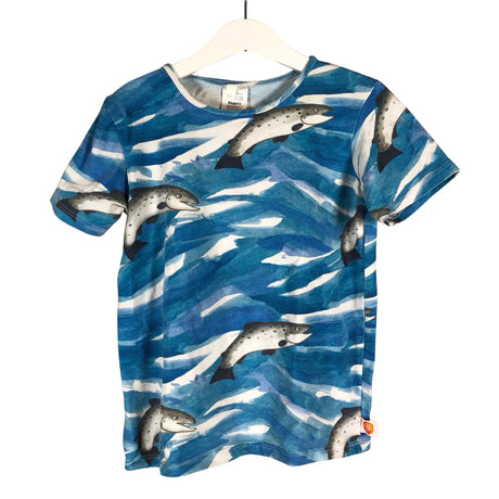 Unisex Paapero - T-paita, koko 146 - 152 - Sininen ()