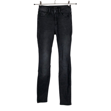 Naisten Massimo Dutti - Farkut, koko 32 - Musta ()