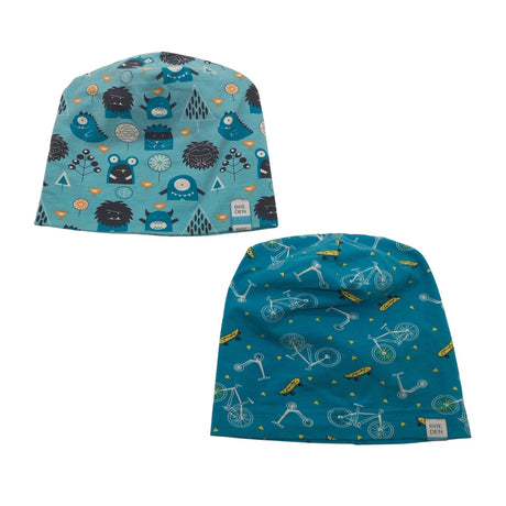 Unisex Breden - Ohut pipo, koko 52 - 54 cm - Vaaleansininen ()