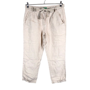 Naisten Benetton - Kangashousut, koko 38 - Beige (1)