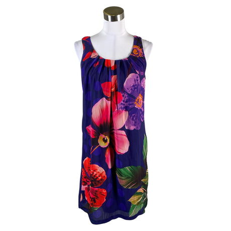Naisten Desigual - Sifonkimekko, koko 36 - Sininen ()