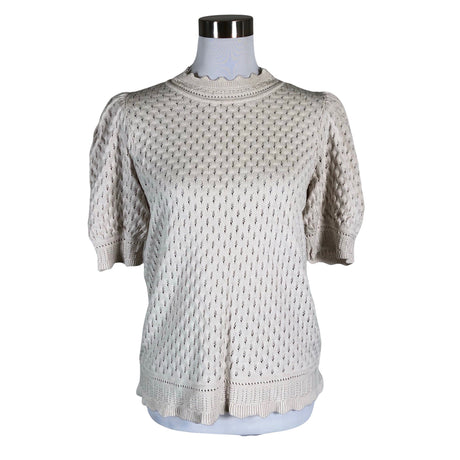 Naisten Free Quent - Neulepaita, koko 38 - Beige ()