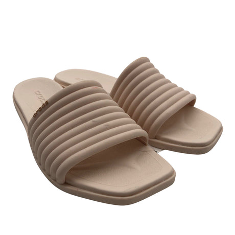 Naisten Crocs - Sandaalit, koko 37 - Beige (2)