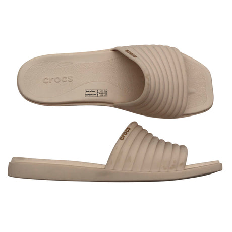 Naisten Crocs - Sandaalit, koko 37 - Beige ()