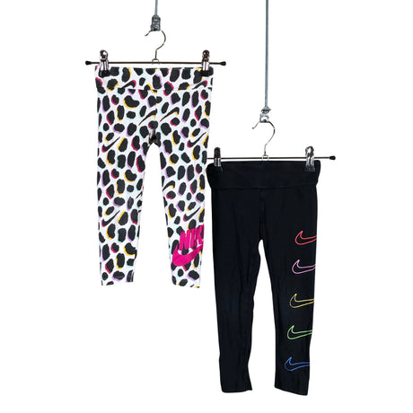 Unisex Nike - Leggingsit, koko 110 - 116 - Valkoinen ()