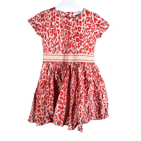Tyttöjen Molo Kids - Kangasmekko, koko 98 - 104 - Vaaleanpunainen ()
