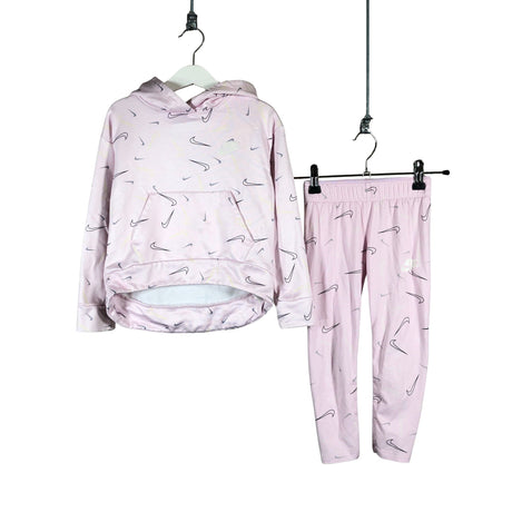 Tyttöjen Nike - Huppari, koko 104 - 110 - Vaaleanpunainen ()