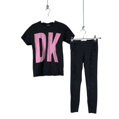 Tyttöjen DKNY - T-paita, koko 110 - 116 - Musta ()