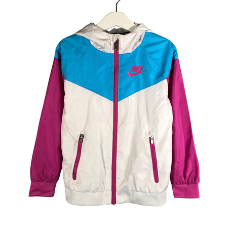 Unisex Nike - Ulkoilutakki, koko 110 - 116 - Valkoinen ()