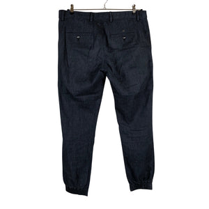 Miesten Massimo Dutti - Kangashousut, koko XS - Sininen (2)