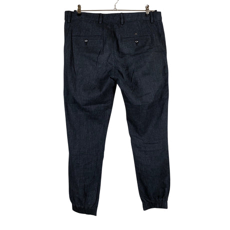 Miesten Massimo Dutti - Kangashousut, koko XS - Sininen (2)