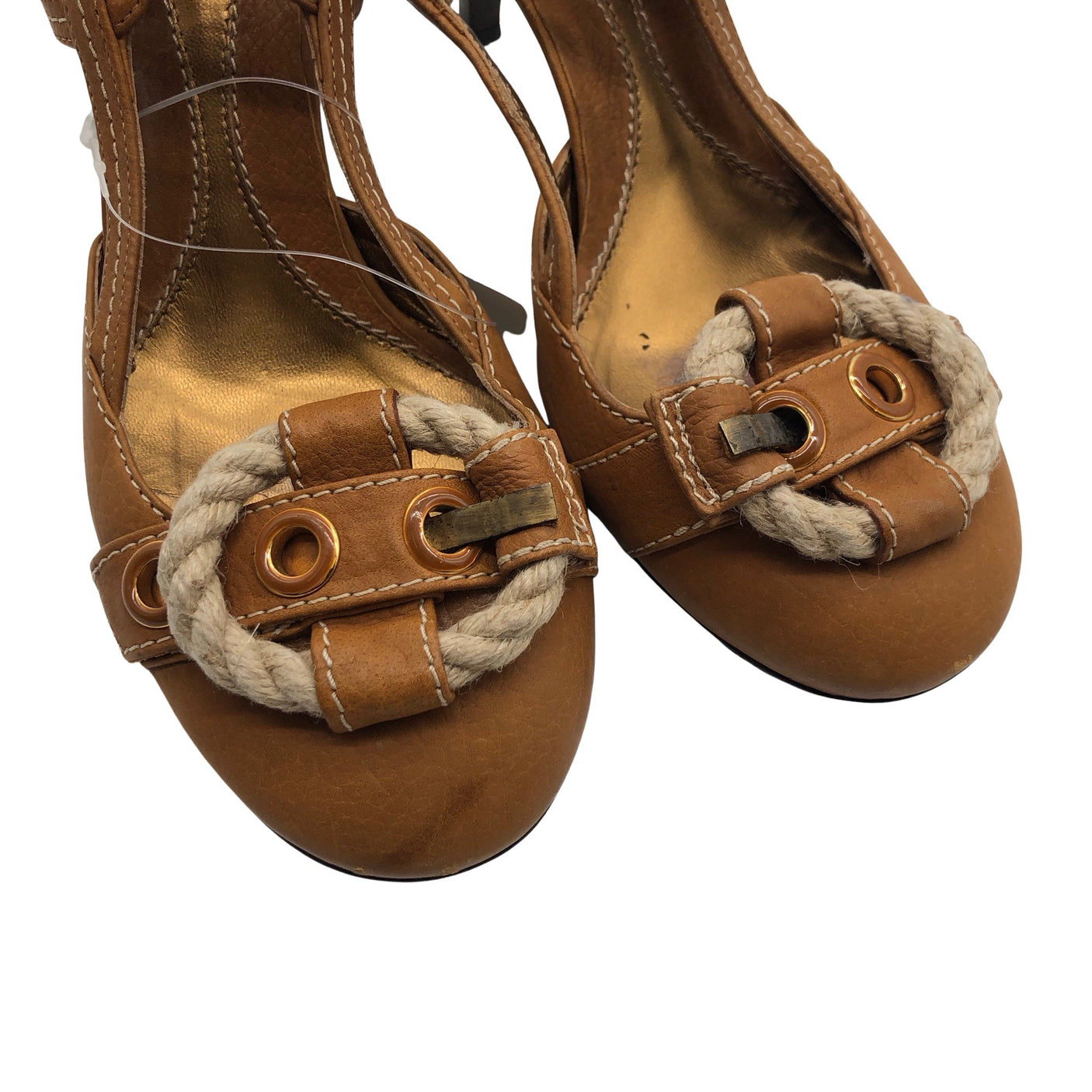 Naisten Baldinini - Korolliset sandaalit, koko 38 - Ruskea (3)