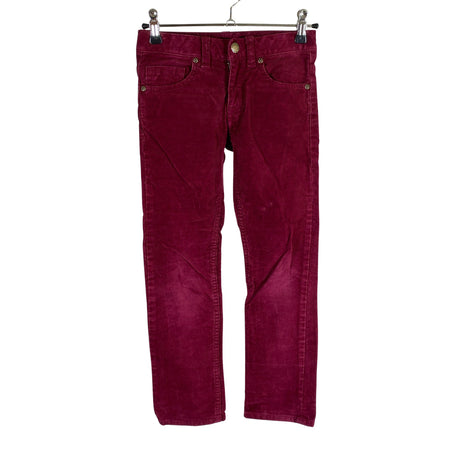 Unisex Polarn O. Pyret - Samettihousut, koko 122 - 128 - Viininpunainen ()