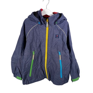 Unisex Polarn O. Pyret - Välikausitakki, koko 122 - 128 - Sininen (1)