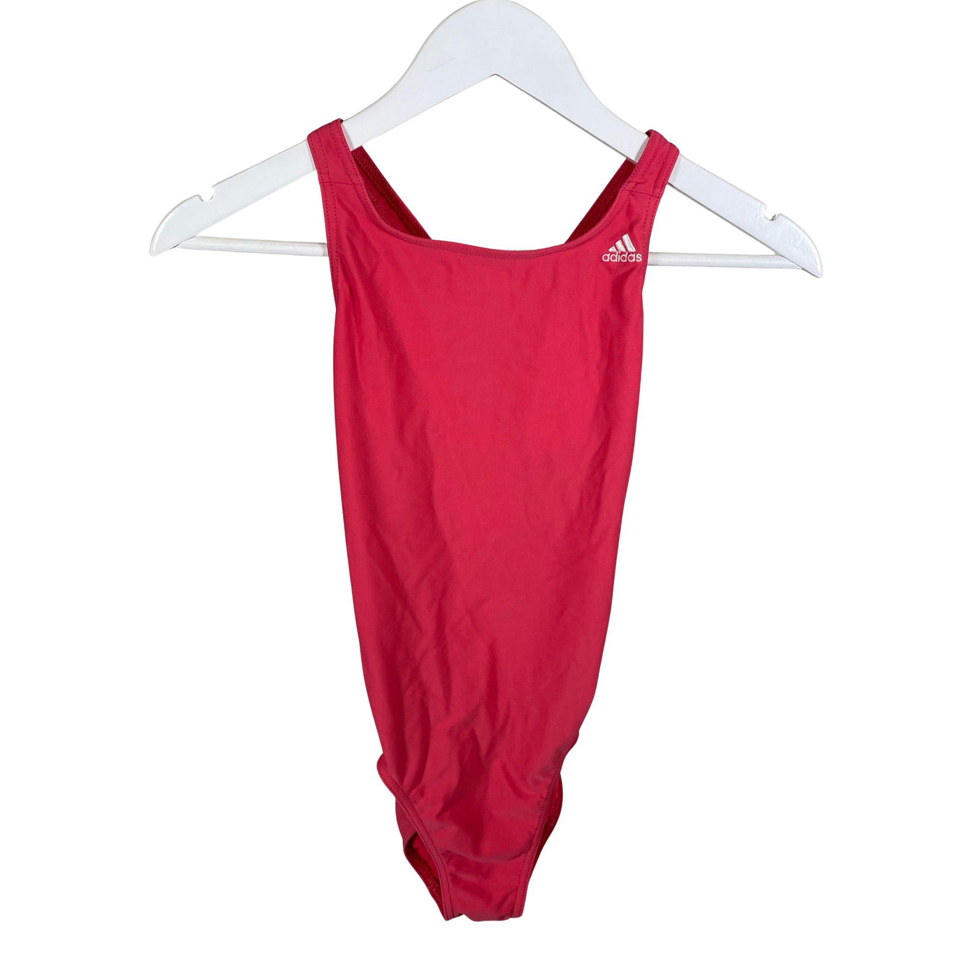 Tyttöjen Adidas - Uimapuku, koko 158 - 164 - Punainen (1)