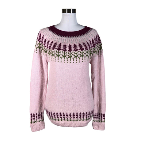 Naisten Handmade - Neulepaita, koko 40 - Vaaleanpunainen ()