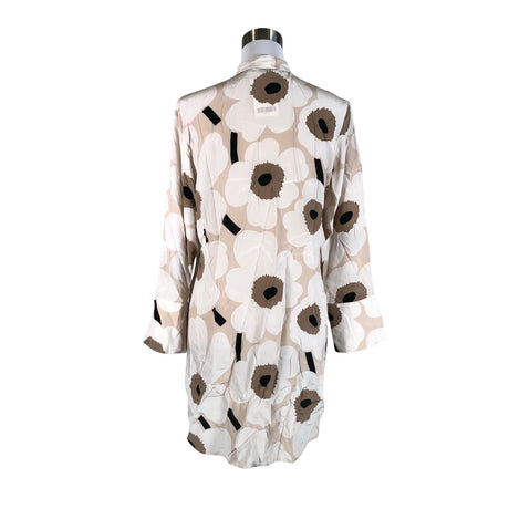 Naisten Marimekko - Sifonkimekko, koko 38 - Beige (2)