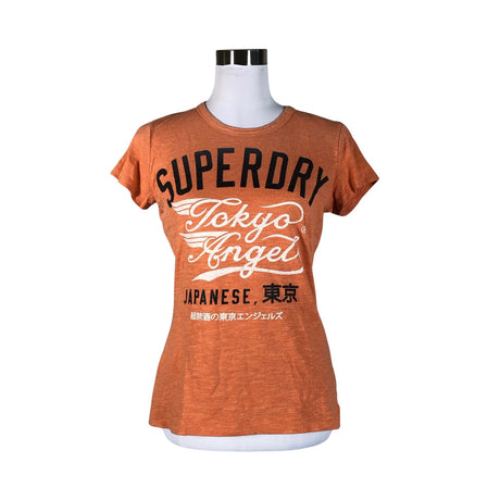 Naisten Superdry - T-paita, koko 38 - Oranssi ()