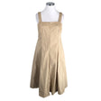 Naisten Esprit - Kangasmekko, koko 44 - Beige ()