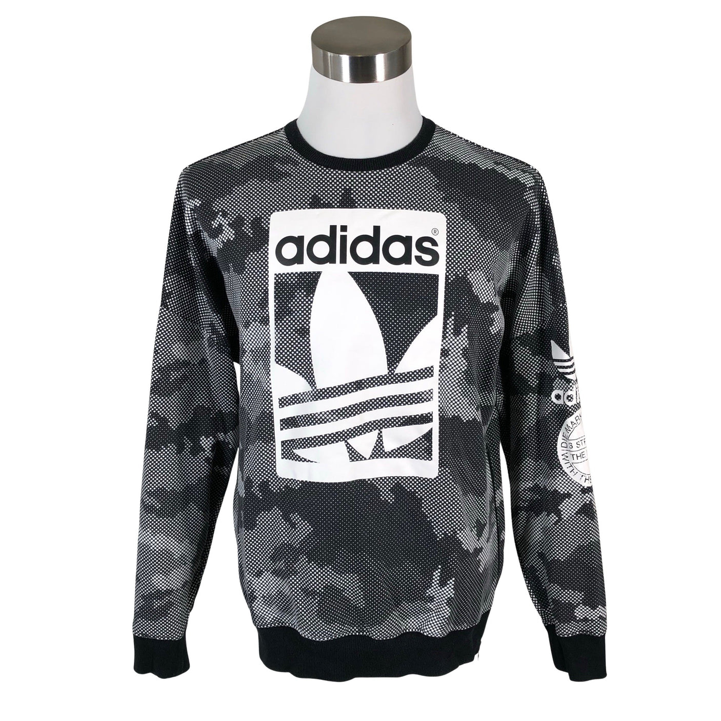 Miesten Adidas - Collegepaita, koko L - Musta (1)