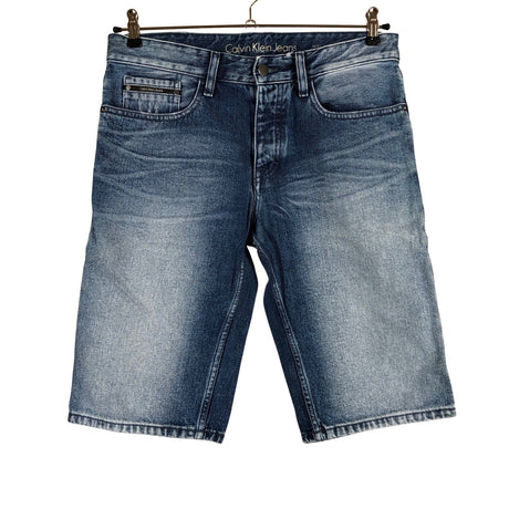 Miesten Calvin Klein Jeans - Farkkushortsit, koko W31 - Sininen ()