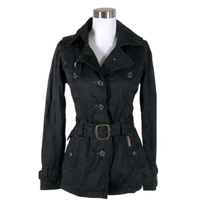 Naisten Khujo - Trenssitakki, koko 38 - Musta (1)