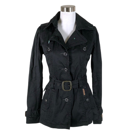 Naisten Khujo - Trenssitakki, koko 38 - Musta ()