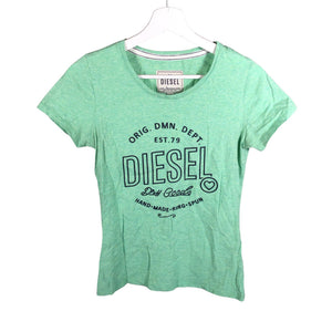 Naisten Diesel - T-paita, koko 38 - Vihreä (1)