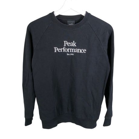 Unisex Peak Performance - Collegepaita, koko 158 - 164 - Musta ()