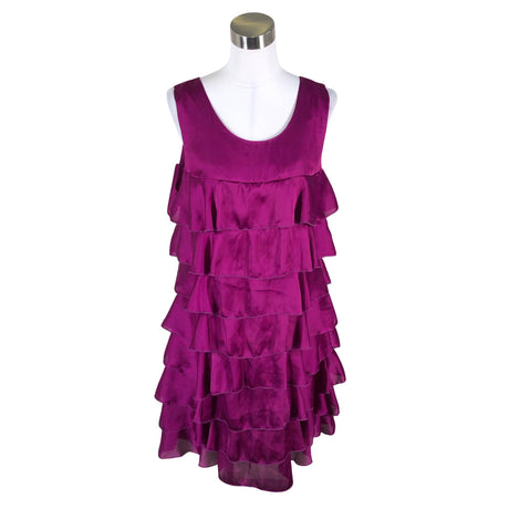 Naisten Fransa - Sifonkimekko, koko 40 - Violetti ()