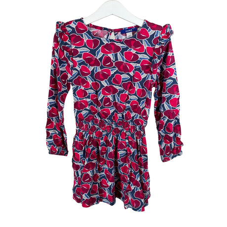 Tyttöjen Okaïdi - Kangasmekko, koko 98 - 104 - Sininen ()