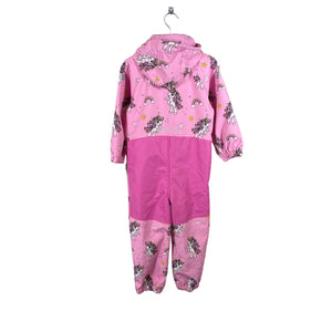 Tyttöjen Nordbjørn - Softshellhaalari, koko 98 - 104 - Vaaleanpunainen (2)