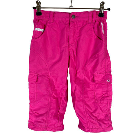 Tyttöjen Icepeak - Kangascaprit, koko 122 - 128 - Pinkki ()